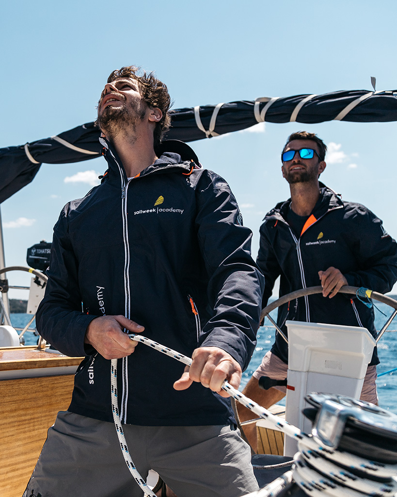 SailWeek Skipper Academy instructors will guide you through exercises, tips and tricks, giving you constant feedback until you are ready to fully take over the control