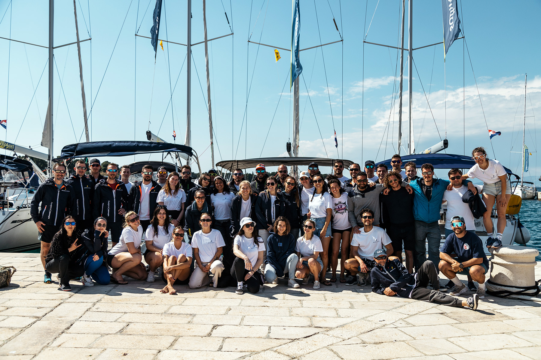 SailWeek Academy host training on board